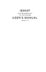 IBASE Technology IB909F User Manual