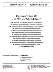 B. Braun Easypump C-bloc RA PCA & SAF 1-7 Manual