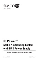 ITW Simco-Ion IQ Power Installation And Operating Instructions Manual