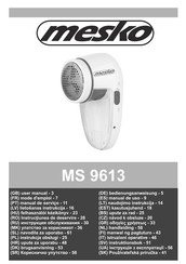 Mesko MS 9613 User Manual