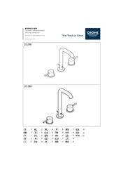 Grohe ESSENCE NEW 20 299 Quick Manual