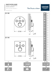 Grohe SMARTCONTROL MIXER 29 146 Manual