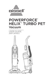 Bissell POWERFORCE HELIX TURBO PET 2691 Series User Manual