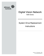 Johnson Controls DVN-DESKHDD-007 Replacement Instructions Manual