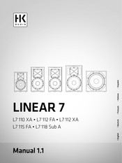 HK Audio L7 112 XA Manual