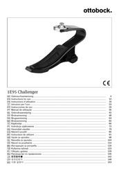 Otto Bock Challenger 1E95 Instructions For Use Manual
