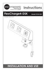 ERGONOMIC SOLUTIONS FlexCharge4-DSK Instructions Manual
