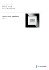 Busch-Jaeger AudioWorld 8215 U Product Manual