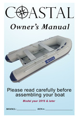 Coastal M-CBX9.6 2016 Owner's Manual