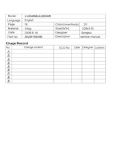 Triton U1000 Service Manual