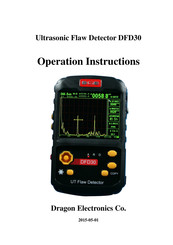 Dragon Wholesaling DFD30 Operation Instructions Manual
