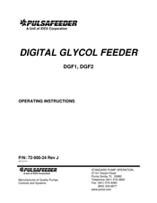 Idex PULSAFEEDER DGF1 Operating Instructions Manual