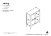 Target hadley FKVSCB2DGY Assembly Instructions Manual