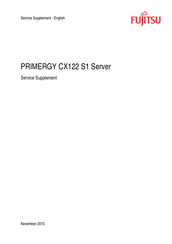 Fujitsu PRIMERGY CX122 S1 Service Supplement Manual