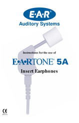 E-A-R Auditory Systems E-A-RTONE 5A Instructions For The Use