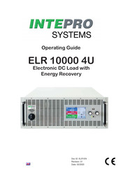 Intepro systems ELR 10060-1000 4U Operating Manual