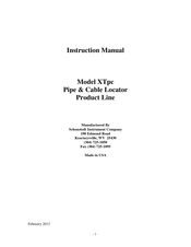 Schonstedt XTpc-82-PC Instruction Manual