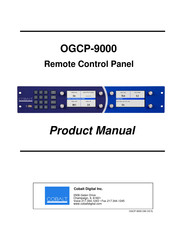 Cobalt Digital Inc OGCP-9000 Product Manual