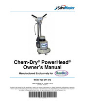 HydraMaster Chem-Dry PowerHead Owner's Manual