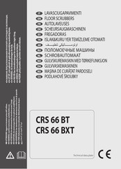 Comet Spa CRS 66 BT Manual