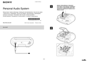 Sony ZS-S10CP Startup Manual