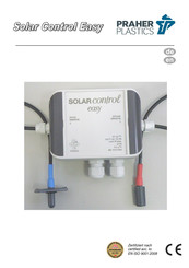 Praher Plastics Solar Control Easy Operation Manual