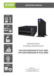 Ever Power Systems POWERLINE RT PLUS 6000 Operating Manual