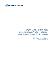 Crestron Avia DSP-1282 Configuration Manual