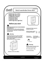 Dwell Notch 147947 Manual