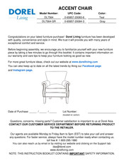 Dorel Living DL7564 Manual