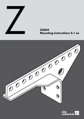 D&B Audiotechnik Z Series Mounting Instructions