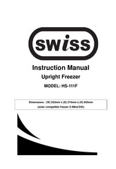 Swiss HS-111F Instruction Manual