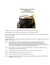 NOTTINGHAM ANALOGUE STUDIO Hyperspace Setup Instructions