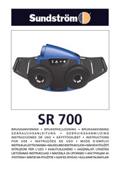 Sundstrom SR 700 Instructions For Use Manual