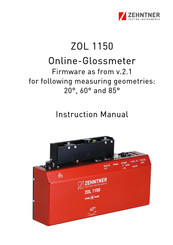 Zehntner ZOL 1150 Instruction Manual