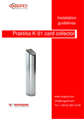 Oxgard Praktika K-01 Installation Manuallines