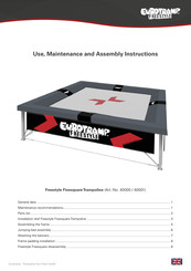 Eurotramp 40000 Use, Maintenance And Assembly Instructions