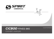 Spirit Commercial CIC800 Owner's Manual