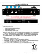 Mod Wave Instructions Manual