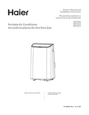 Haier QPCA10 Owner's Manual And Installation Instructions