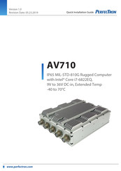 PerfecTron AV710 Quick Installation Manual