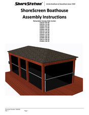 ShoreStation ShoreScreen CS342-114-7B Assembly Instructions Manual