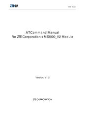 Zte ME3000_V2 At Command Manual