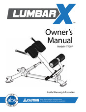 Abs Company LUMBAR X IT7007 Owner's Manual
