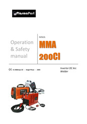 PlasmaPart 200A MMA CI Operation & Safety Manual