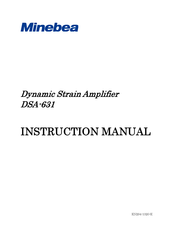 Minebea DSA-631 Instruction Manual