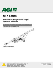 AGI UTX Series Operator's Manual