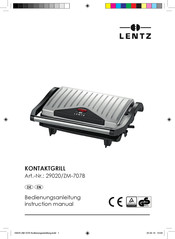 LENTZ ZM-707B Instruction Manual