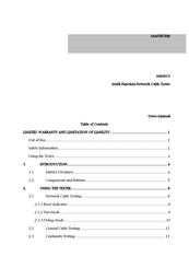 Mastech MS6813 User Manual