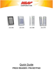 Ness 101-090 Quick Manual